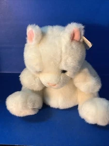 Gund Funanimals Cat Hand Puppet 10" Plush Stuffed Animal 1991 - Picture 1 of 6