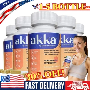 AKKA - Premium Liver Cleanse Detox & Repair Superbiotico, Salute dell'intestino, Cardo mariano - Foto 1 di 13