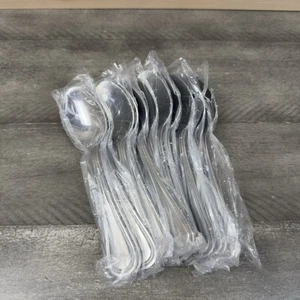 Pottery Barn Caterer's Box Edelstahl 12-teiliges Set nur Teelöffel Silber OVP - Bild 1 von 5