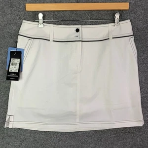 New Adidas Women's White Pencil Skirt Logo Clima Cool Size 10 - Picture 1 of 11