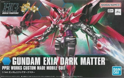 Bandai HGBF(013) 1/144 HG Gundam Exia Dark Matter Build Fighters Model Kit - Image 1 of 2