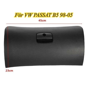 SCHWARZ ABLAGEFACH HANDSCHUHFACH DECKEL ABDECKUNG KLAPPE Für 98-05 VW PASSAT B5 - Bild 1 von 10