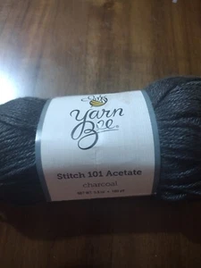 Yarn Bee Stitch 101 Acetate Charcoal - Picture 1 of 2