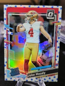 2023 Panini Donruss Optic Rated Rookie Stars Prizm Jake Moody #289 Rookie RC - Picture 1 of 7