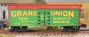 Z Scale GRAND UNION Wood 34' Rebuilt Reefers ~ FTB9210 Set #1 ~ NIB - Picture 1 of 8