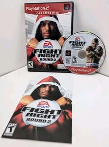 Fight Night: Round 2 (Sony PlayStation 2, 2005) PS2 - CIB Complete with Manual - Foto 1 di 2