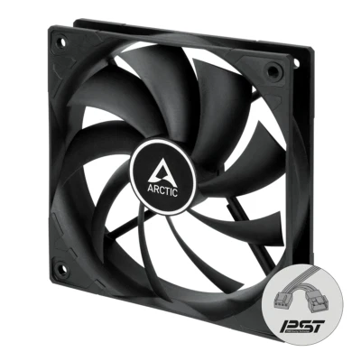 ARCTIC F12 PWM PST - 120 mm PWM PST Case Fan with PWM Sharing Technology (PST) - Image 1 of 4