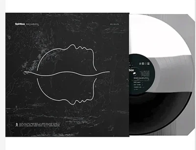 SPIRITBOX Tsunami Sea Tri Color Stripes Black Gray White Vinyl LP Variant NEW - Image 1 of 4