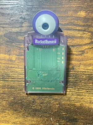 Nintendo Game Boy Pocket Camera Gameboy Clear PuUsed Free Shipping - Image 1 of 4