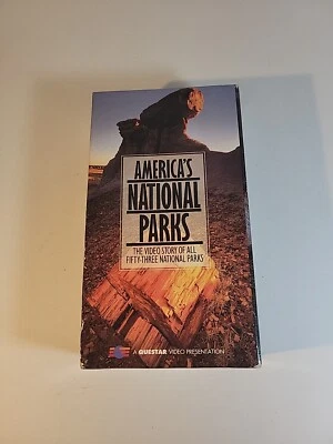 America’s National Parks VHS Tapes 1995 2 Tape Box Set 53 Parks  - Image 1 of 4
