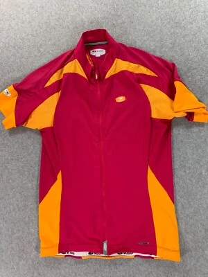 Sugoi Full Zip Short Sleeve Cycling Jersey (Women's Large) Pink - Image 1 of 4