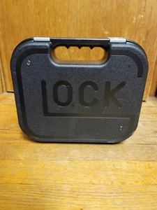 Glock Lock Black Hard Box Case 34 17 18 19 21 22 23 26 27 35 42 45 Factory OEM - Picture 1 of 6