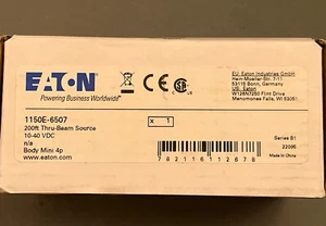 EATON CUTLER-HAMMER 1150E-6507 200-Ft THRU-BEAM SENSOR BODY MINI 1150E6507 - Picture 1 of 10