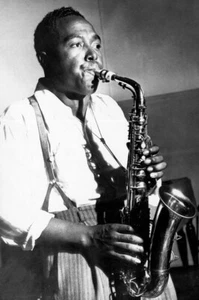 Póster grande de 24x18 de leyenda del jazz de Charlie Parker - Imagen 1 de 1