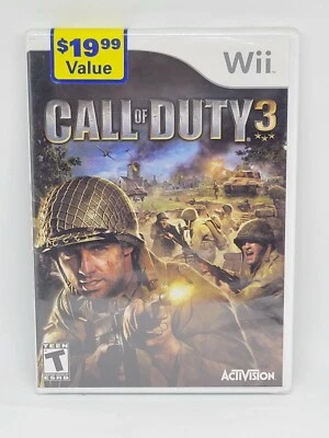 Call of Duty 3 (Nintendo Wii, 2006) *Brand New - Image 1 of 3