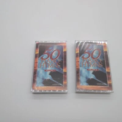 50 Piano Hymms Cassette Vol 1 & 2 Majestic Moods - Image 1 of 4