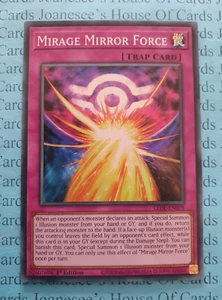 LEDE-EN078 Mirage Mirror Force Super Rare Yu-Gi-Oh Card 1st Edition New - Picture 1 of 3