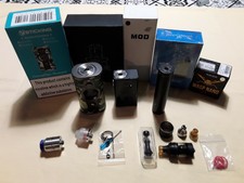 Lotto svapo usato box/bottom feeder/box meccaniche+atom