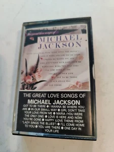 Michael Jackson the great love songs cassette tape - Picture 1 of 3