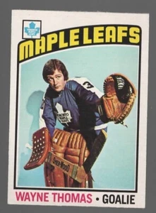 1976-77 OPC o pee chee NHL Hockey #84 WAYNE THOMAS NM/MT Toronto Maple Leafs - Picture 1 of 2