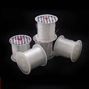 0.2mm 0.3mm 0.5mm 0.6mm 0.8mm Inelasticity Nylon Craft Wire DIY Making Findings - Picture 1 of 8
