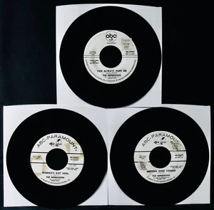 THE IMPRESSIONS ✦ 3 Soul / R&B Promotional 45's Up For Bid~Woman's Got Soul - Picture 1 of 2