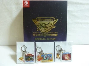Nintendo World Championships Special Edition + Shop Bonus Keychain Unused Japan - Picture 1 of 8