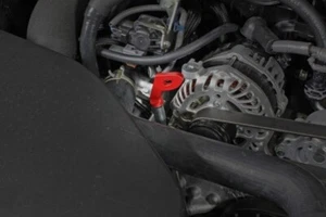 Perrin "P" Style Aluminum Engine Oil Dipstick Handle Red For Subaru WRX BRZ FR-S - Picture 1 of 5
