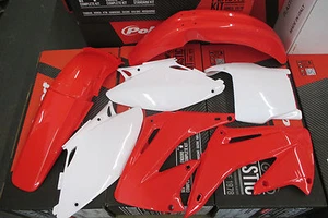 POLISPORT REPLICA HONDA PLASTIC KIT CR125 CR250 CR125R CR250R 2004-2008 - Picture 1 of 2