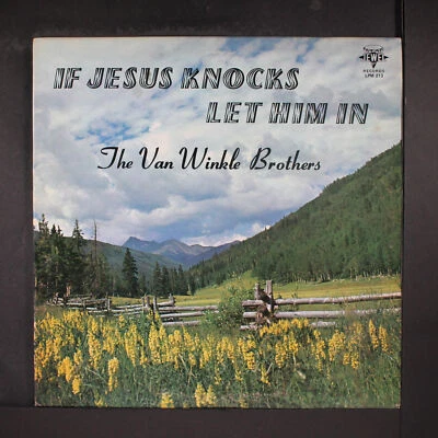 VAN WINKLE BROTHERS: if jesus knocks let him in JEWEL 12" LP 33 RPM - Image 1 of 2