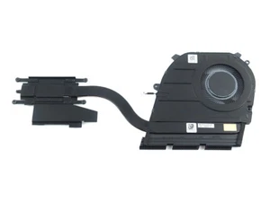 DELL INSPIRON 16 7630 LAPTOP THERMAL CPU COOLING HEATSINK FAN ASSEMBLY W6VJD - Picture 1 of 2