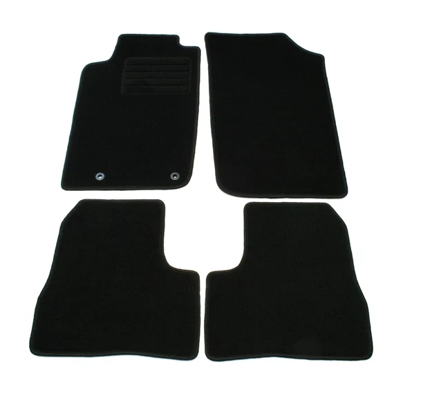 4 TAPIS DE SOL EN VELOURS SUR MESURE POUR PEUGEOT 206 3 ET 5 PORTES ET SW - Photo 1/1