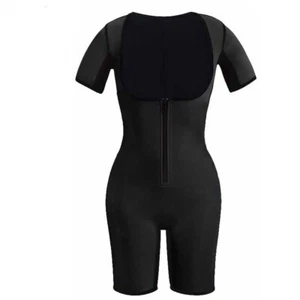 Women's Sauna Waist Trainer Slimming Suit Weight Loss Body Shaping Gym Body - Picture 1 of 6