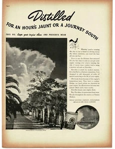 1938 IRC Havoline Motor Oil Ormond Beach Florida picture Vintage Print Ad Texaco - Picture 1 of 1