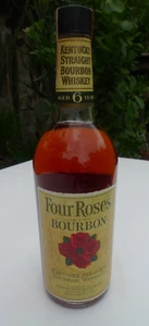 Four Roses-Kentucky Straight Bourbon Whiskey-6Jahre/1970er-700ml-43% Vol Alkohol - Bild 1 von 3