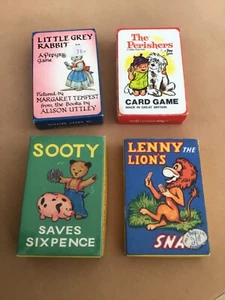 4 Packs of VINTAGE Card Games - TV Shows - Picture 1 of 4