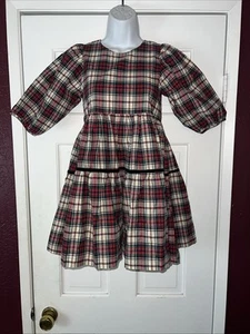 Pink Chicken New York Dress 10Y Plaids - Picture 1 of 8