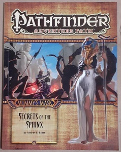 Secrets Of The Sphinx Pathfinder Adventure Path Mummy's Mask Roleplaying Book - Picture 1 of 2