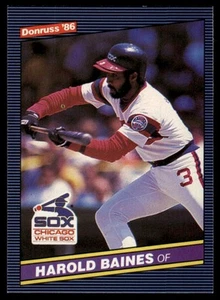 1986 Donruss #180 Harold Baines - Picture 1 of 2