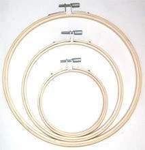 Siesta Frames Bamboo Embroidery Hoop 7'' / 17.5 cm - Image 1 of 1