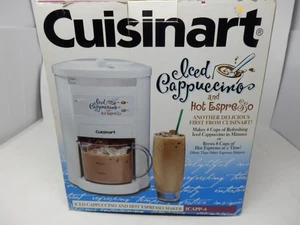 TOTALMENTE NUEVO Cusinart Modelo ICAPP-4 Cafetera de Cappuccino Helado y Espresso Caliente - Imagen 1 de 6