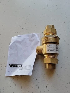 Watts 1/2" 9D-M3 0950053 Dual Rückschlagventil mit atmosphärischer Entlüftung Made in USA Menge - Bild 1 von 7