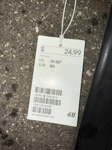 H&M Gürtel schwarz Größe 31-32 - Bild 1 von 3