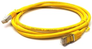 Black Box geschirmte Litze Patchkabel 26 AWG CAT6 gelb 6 Fuß EVNSL0272YL-0006 - Bild 1 von 5