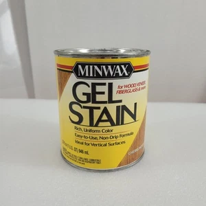 Minwax Gel Stain for Interior Wood Surfaces 1 Quart Cherry Wood - Picture 1 of 7