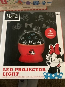 Minnie Mouse LED Projector Light/Nightlight, Brand New In Sealed Box, Excellent - Picture 1 of 9