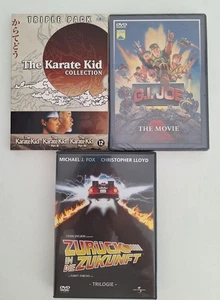 Kult Filme DVD Sammlung Zurück In Die Zukunft Karate Kid G.I. Joe - Bild 1 von 15