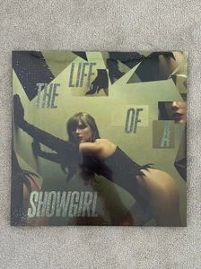 Taylor Swift - The Life of A Showgirl Shiny Bug WINTERGREEN & ONYX MARBLED vinyl - Picture 1 of 3