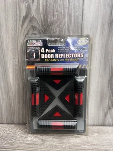 Sterling Auto 4 Pack Door Reflectors New Sealed - Bild 1 von 2