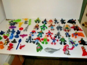 DC Comics Ideal Hasbro Marvel Comics Action Figures 2 1/2" Inch Mixed  Loose 58! - Picture 1 of 12